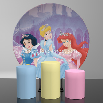 012 Disney Princess Portable Fácil Fondo del círculo